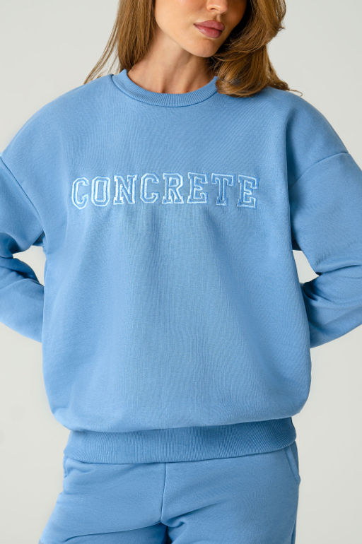 Арт. 2520/3 Костюм с брюками женский 44-52 (5 шт) Цвет:верх-голубой,низ-голубой - Калинка фото 8