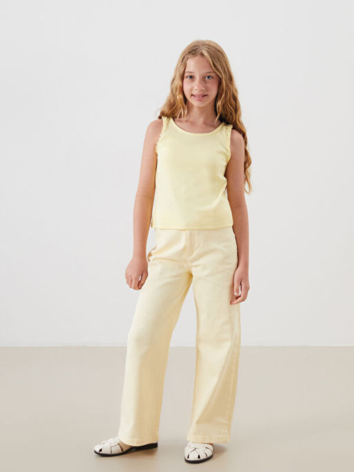 Bisiklet Yaka K?z ?ocuk Atlet