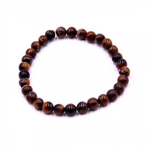 Браслет из камня Тигровый глаз защита бизнеса и карьерный рост