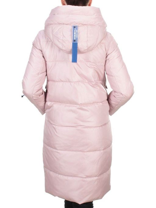 9190 PINK Пальто зимнее женское EVCANBADY (200 гр. холлофайбера) - Fashion фото 5