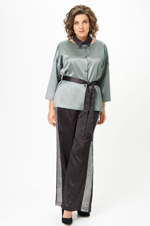 Костюм ANDINA CITY 9092-25 черный/серый