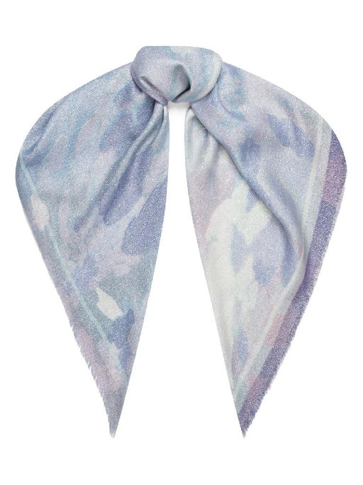 Платок жен. шерсть+шелк+люр 110х110 S55-8258-11 - Eleganzza фото 2