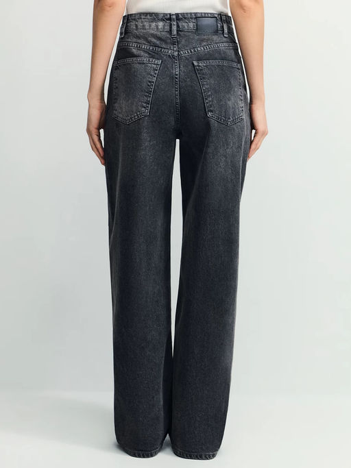 Джинсы wide leg с высокой посадкой / Zarina  фото 7