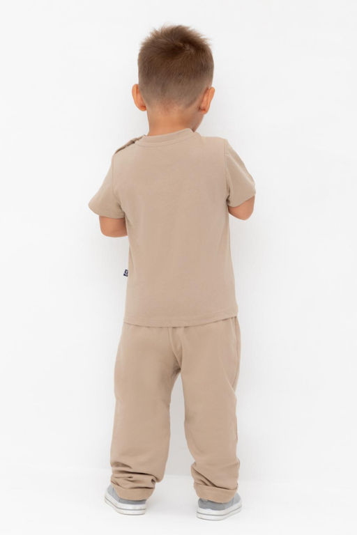 Crockid _ КР 400722/темно-бежевый к568 брюки д/мал яс  фото 3