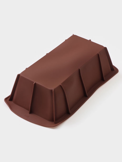 Форма для выпечки Доляна «Хлеб», силикон, 25.5×13×6.5 см, внутр.размер 22×11.5 см, МИКС