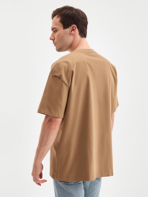 Футболка мужская MINAKU: Art, хаки, р-р 46-48