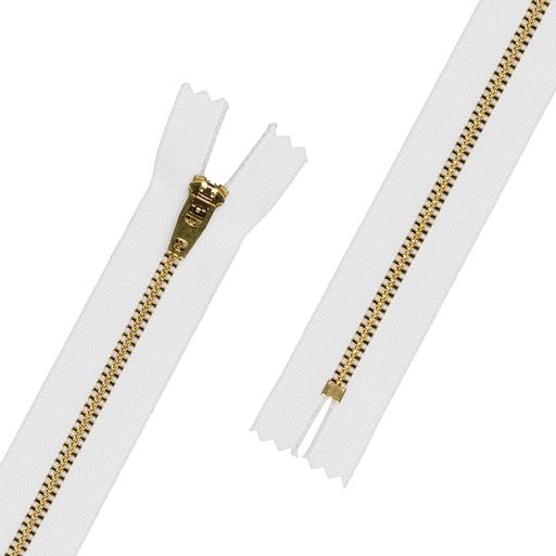 Молния Металл JIN 4L 6 см латунь № 1 Тип 4 10 шт Gamma