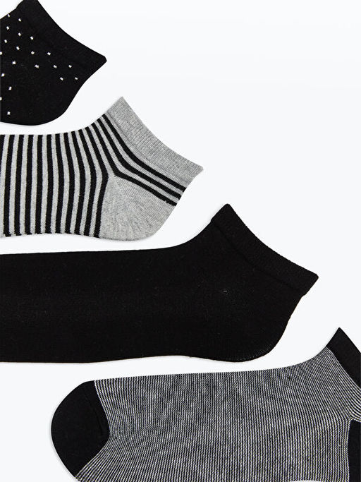 Desenli Erkek Patik ?orap 7li