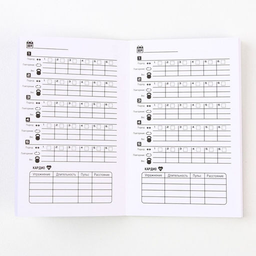 Блокнот спортивный 40 страниц 6,5х10 см - Simaland фото 4