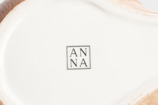 Конфетница, 21х15 см, керамика, коричневая, Еж с листом, Autumn forest - Anna lafarg фото 7