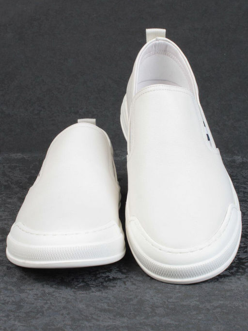 03-58571-JD01 WHITE Полуботинки спортивные мужские (натуральная кожа)