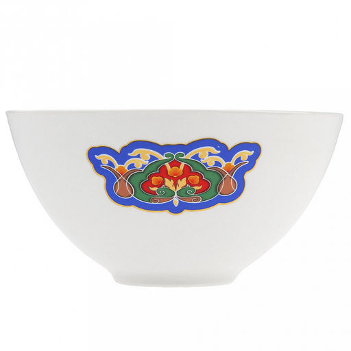 Пиала фарфоровая деколь Хлопок 550мл, д13,5см, h7,2см (Россия) - Домашняя мода фото 2