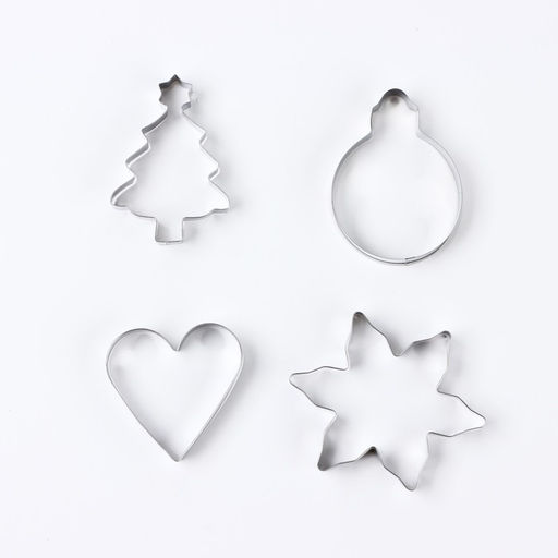 Формы для выпечки новогодние Волшебные петельки, 4 шт.