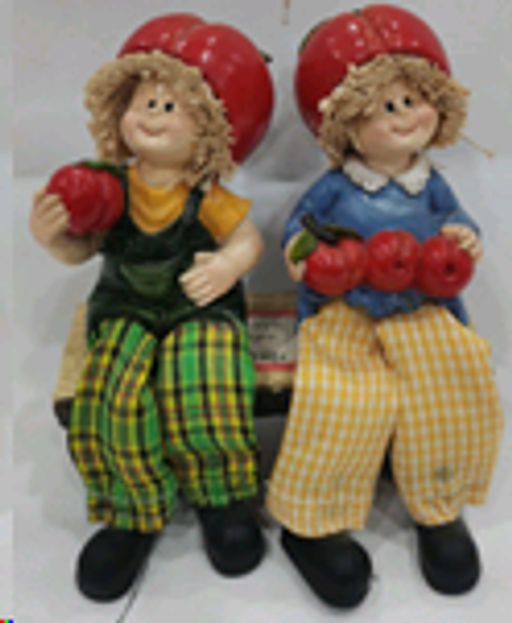 Фигурка Веселые Домовята висячие ножки 6х6х8 см / 91418 /уп 2/192/ - Галеонтрейд фото 4