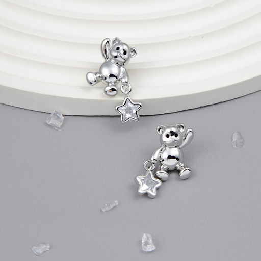 Серьги Арт. 3V-7841-W