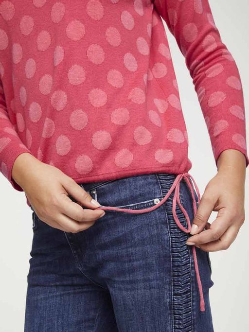 Пуловер, малиновый - Heine фото 5