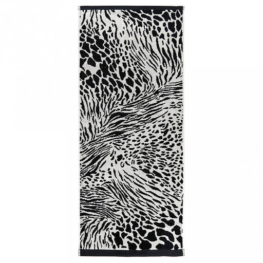 Missoni-3023 Полотенце махровое 70х140см, плотность 375гр/м2, 100% хлопок, велюр, черный/коричневый, Bolangde (Китай) - Домашняя мода фото 2