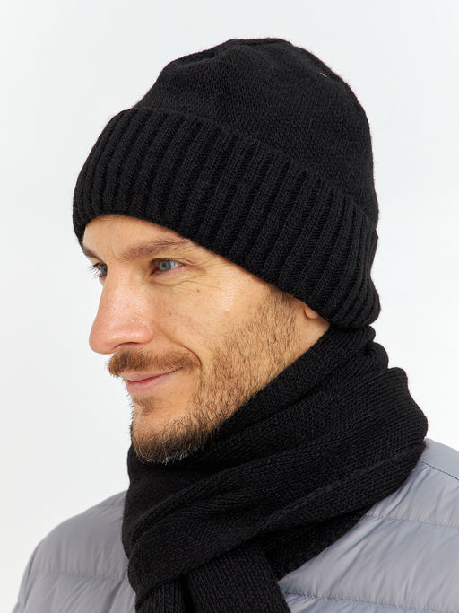 шапка мужская черная - Glenfield фото 4