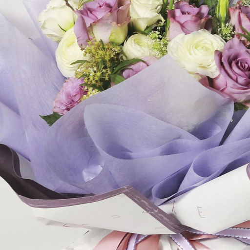 Фетр для упаковок и поделок, однотонный, ярко - розовый, однотонный, двусторонний, рулон 1 шт., 50 см × 15 м