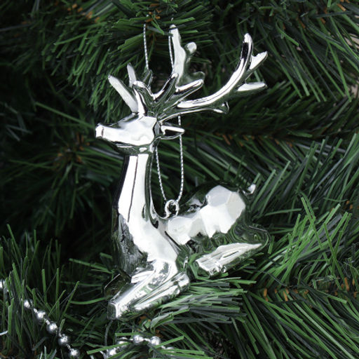 Новогоднее украшение Олень 8x5х9 см / LF-7152G/S /уп 340/ (Золото) - Галеонтрейд фото 3