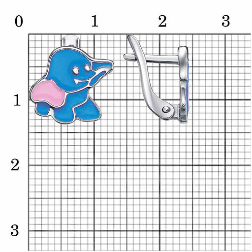 СЕРЬГИ 33015006Пл - Красная пресня фото 2