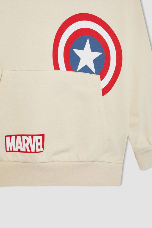 Толстовка с капюшоном Marvel Avengers для мальчиков - Defacto фото 9