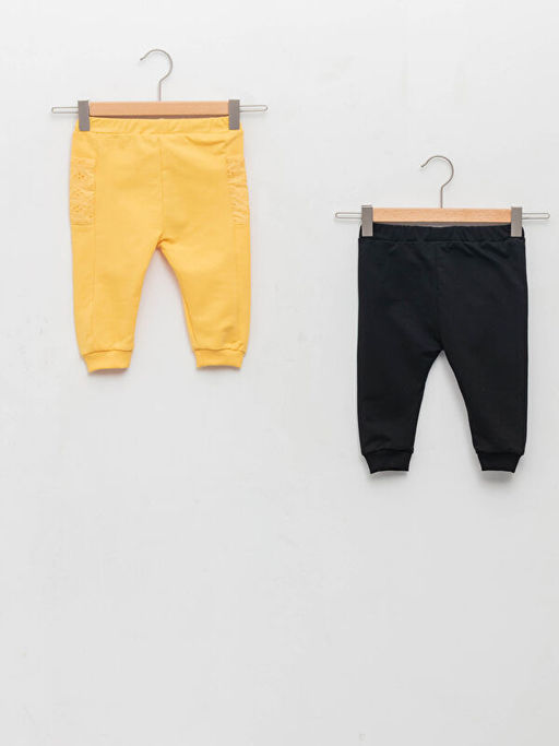 Beli Lastikli K?z Bebek Pantolon 2li - Waikiki фото 2