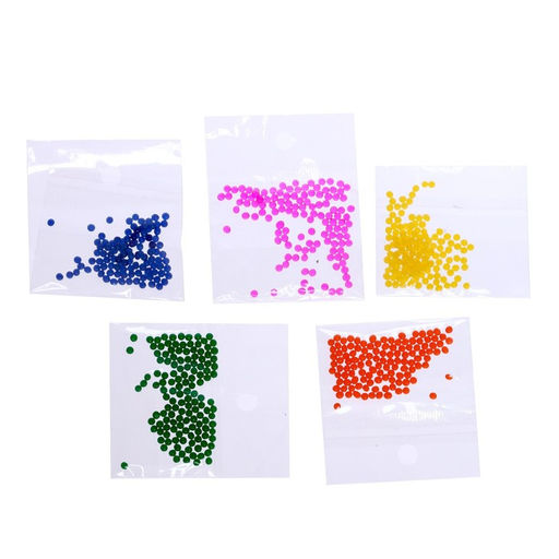 Набор для сортировки Сортер-стаканчики: гидрогель, с пинцетом, по методике Монтессори - Iq-zabiaka фото 4