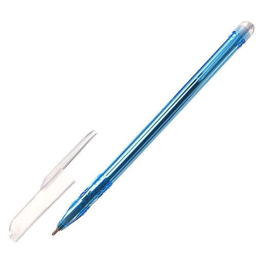 Набор 12 шт. Ручка шариковая 0,7мм стержень синий, корпус тонированный синий - Simaland фото 3