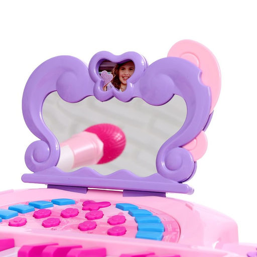 Пианино Мечта девочки, со стульчиком, зеркалом, микрофоном - Zabiaka фото 6