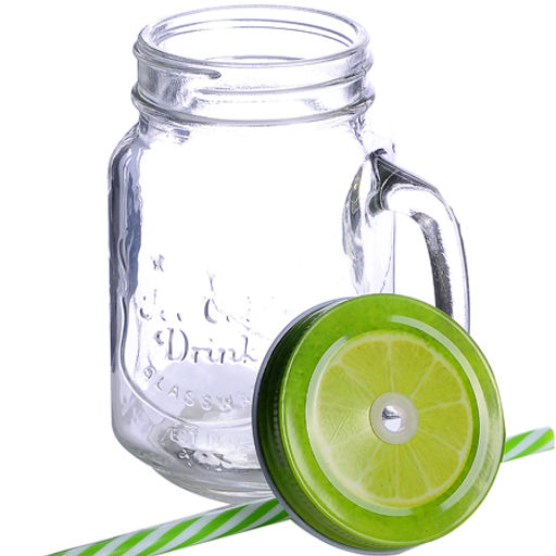 CL-7025G Кружка CALVE с крышкой и труб 400мл(х12) - Mayer&boch фото 2