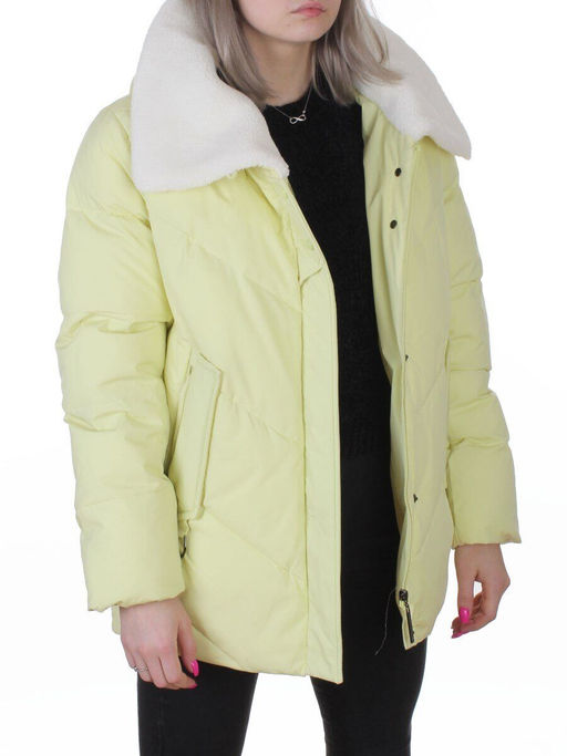 M928 YELLOW Куртка зимняя женская (150 гр. холлофайбер)