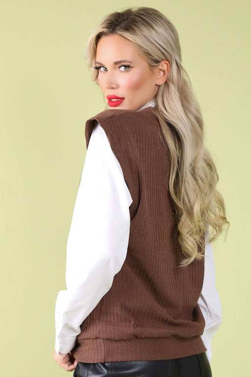 Жилет Элли (мокко)
