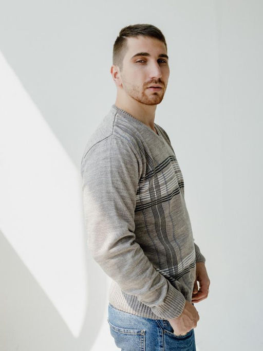 Свитер мужской m-054 с шерстью 60% - Esenia фото 9