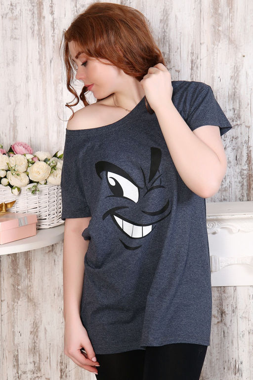 680 Футболка "Антрацит"