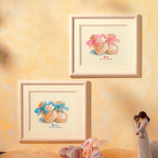 Набор для вышивания VERVACO PN-0011694 Пинетки 19 х 16 см