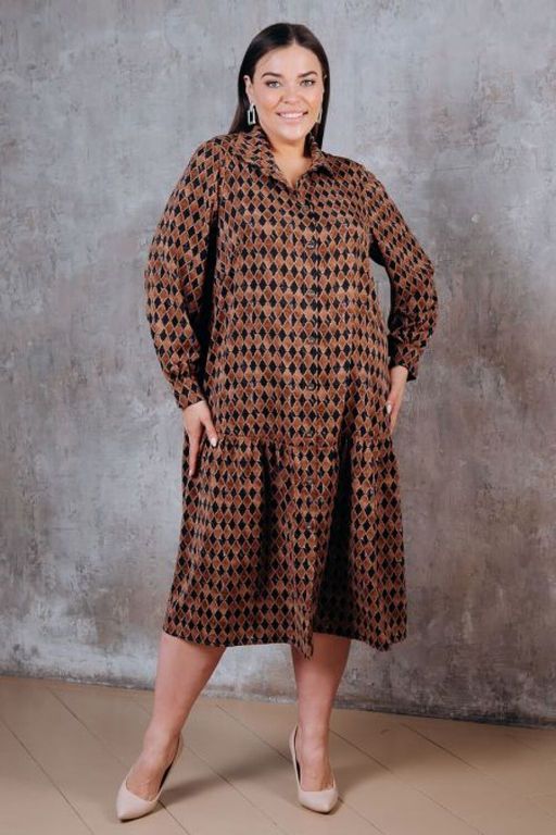 Платье Luxury Moda 1377 коричневый