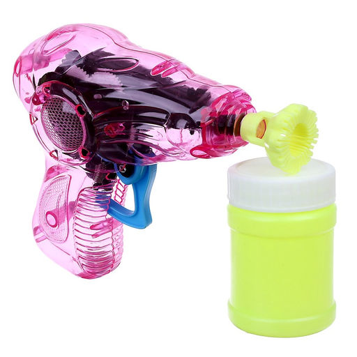 Мыльные пузыри Прозрачный пистолет, 50 мл, МИКС - Funny toys фото 9