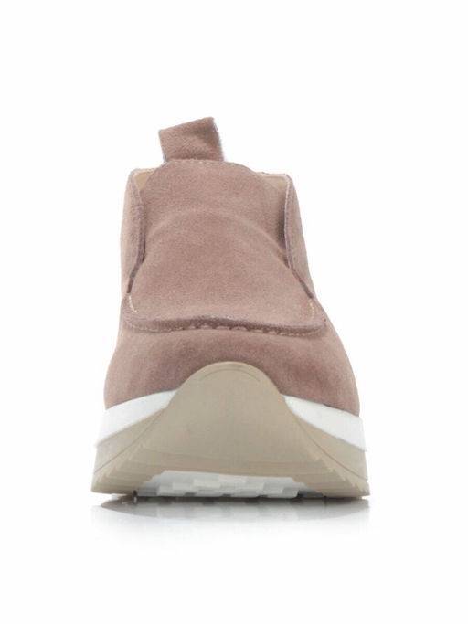 01-5576-5 BROWN Ботинки демисезонные женские (натуральная замша, байка) - No name фото 10