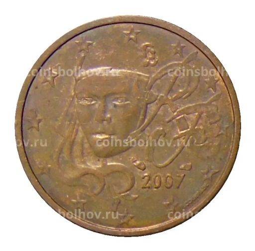 2 евроцента 2007 года Франция