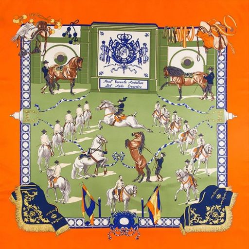 Платок Школа верховой езды - Здесь был Винсент фото 7