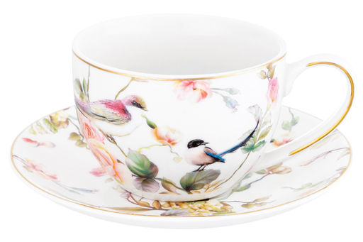 Чайн. пара 2 пр. 250 мл Певчие птички NEW BONE CHINA - Elan gallery фото 5