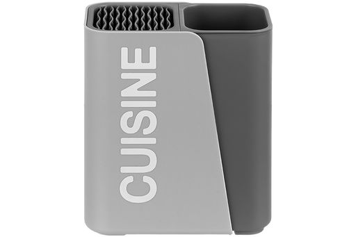 Органайзер для столовых приборов 16,7*9,5*21,5 см "Серый"