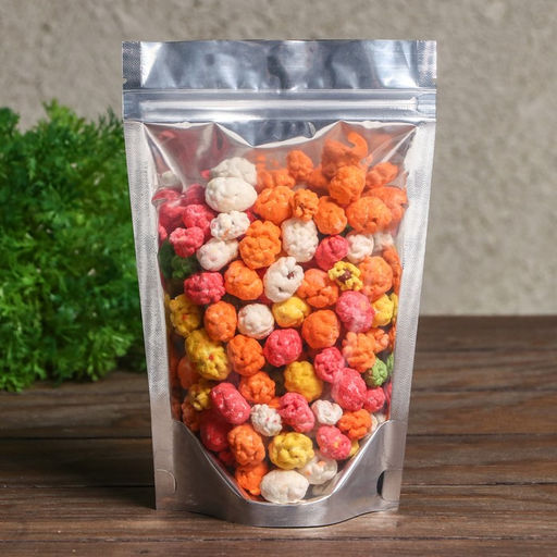 Цена за 50 шт. Пакет Zip-lock ПП, металлизированный, со сплошным окном, 13×20 см