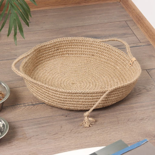 Лежанка для животных, D 35 см, джут - Simaland фото 2