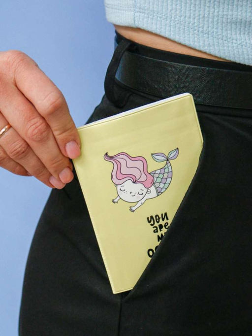 ОБЛОЖКА ДЛЯ ПАСПОРТА You are my ocean, плотность 560 мкм