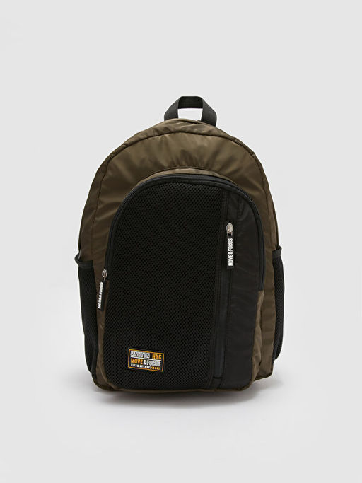 Bask?l? Laptop B?lmeli Erkek ?ocuk S?rt ?antas?