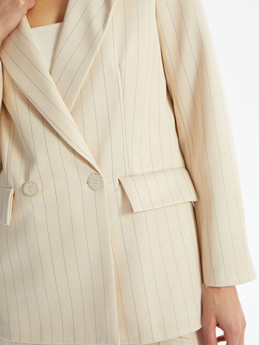 ?izgili Kad?n Blazer Ceket