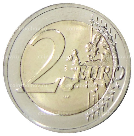 Монета 2 евро 2025 года Литва Оборона страны