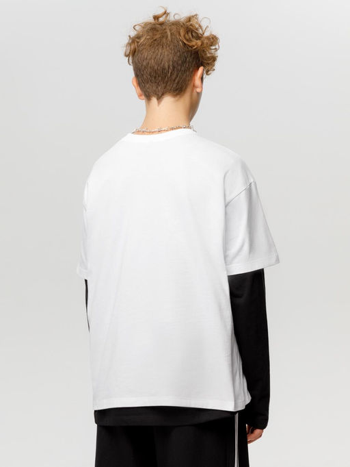 КБ 302923/белый(цветы) фуфайка (футболка) дет - Cubby фото 5